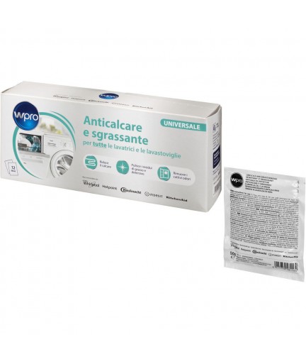 Anticalcare e Sgrassante Wpro 12pz