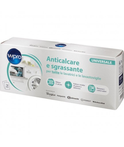 Anticalcare e Sgrassante Wpro 12pz